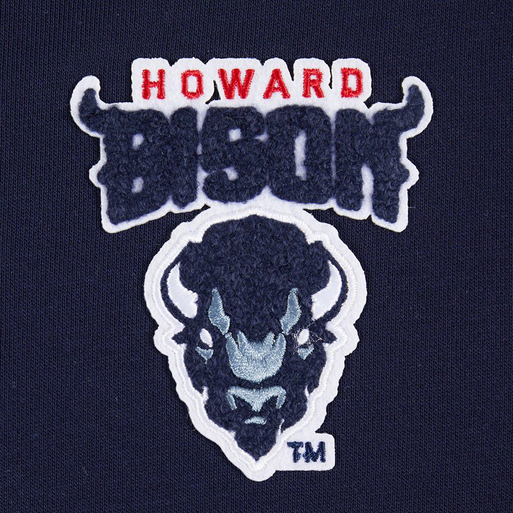 Pro Standard Women's Howard Bison Heather Grey Cropped Hoodie product image