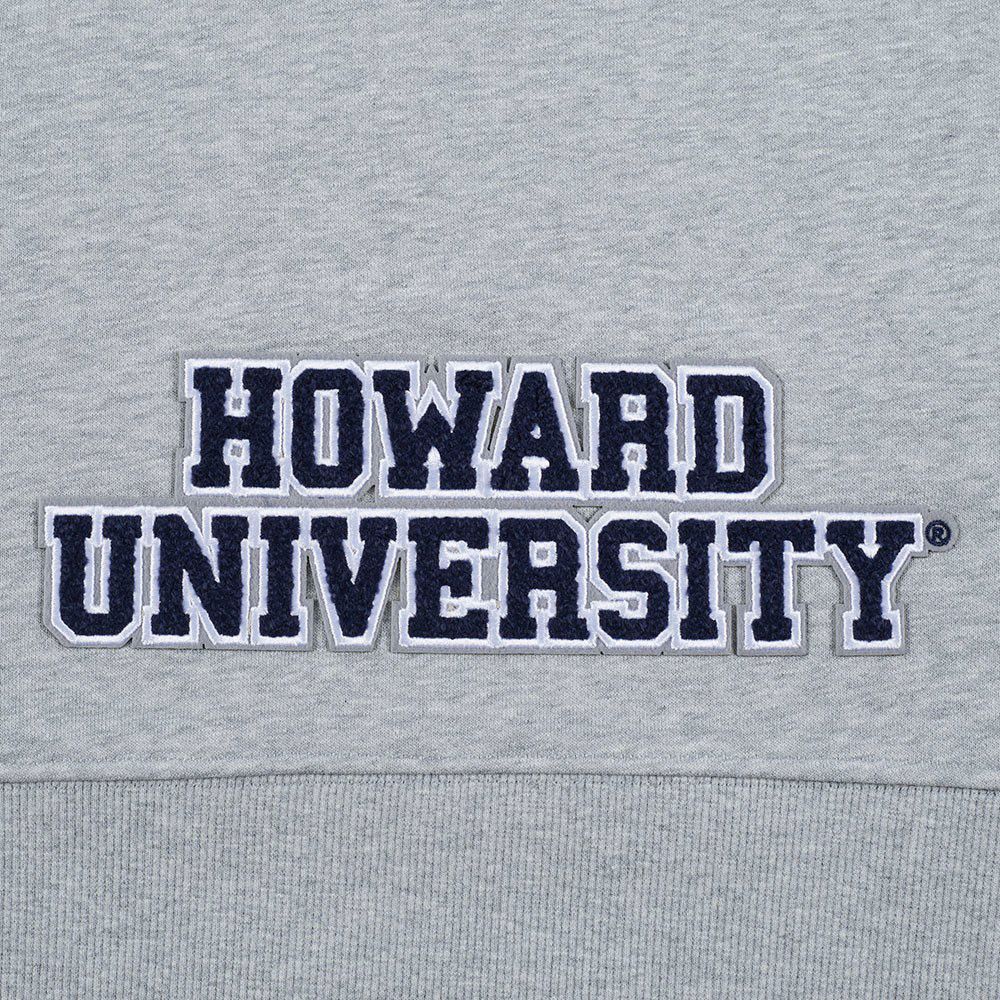 Pro Standard Women's Howard Bison Heather Grey Cropped Hoodie product image