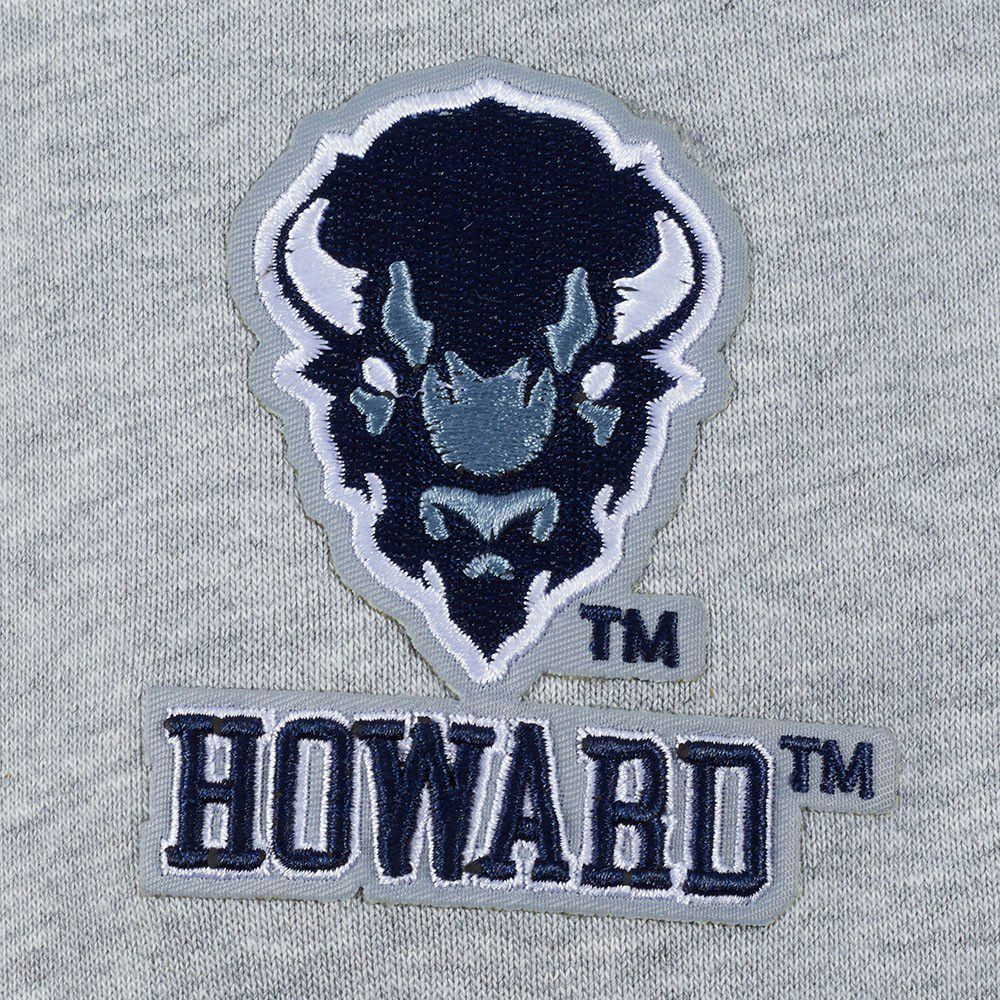 Pro Standard Women's Howard Bison Heather Grey Cropped Hoodie product image