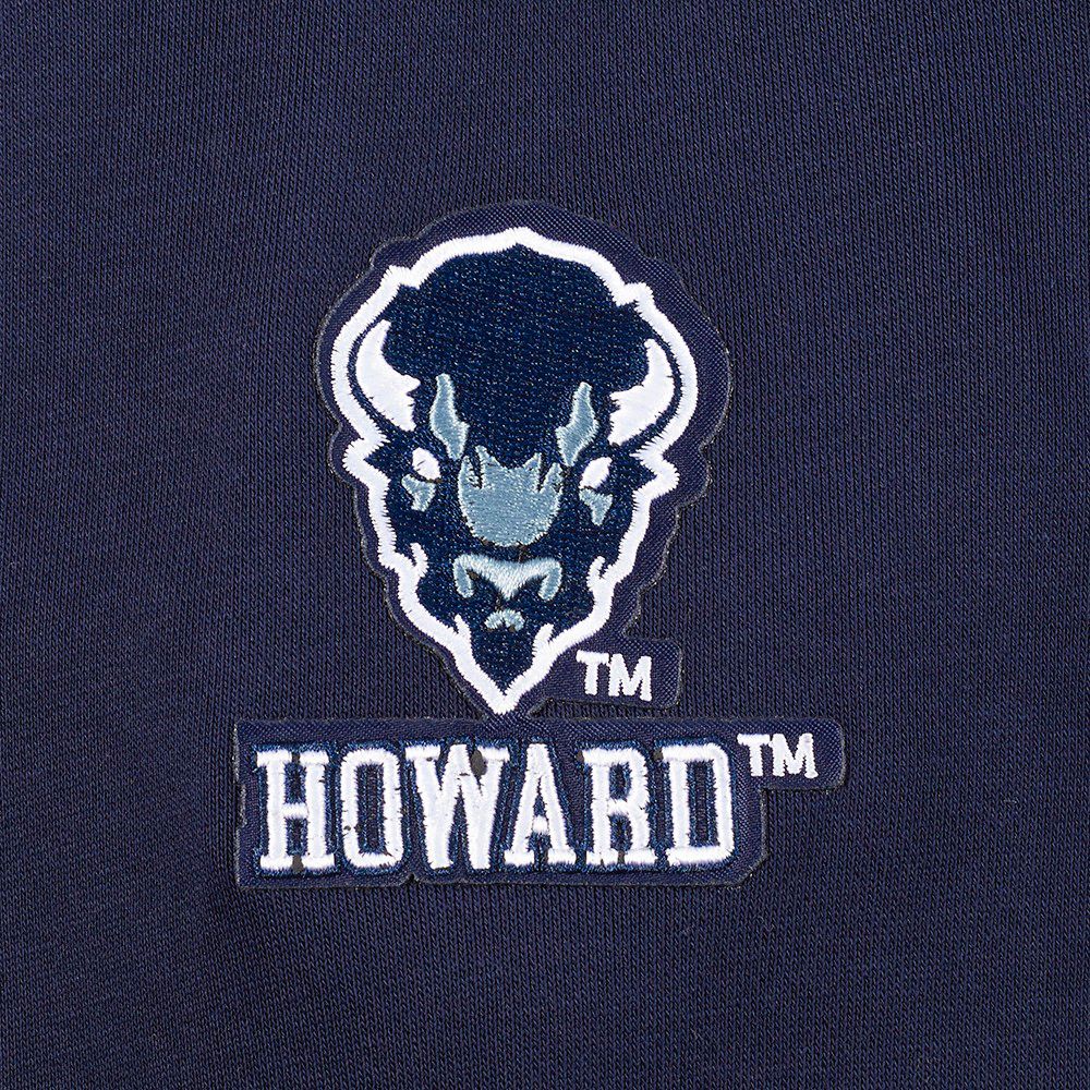 Pro Standard Women's Howard Bison Heather Grey Cropped Hoodie product image
