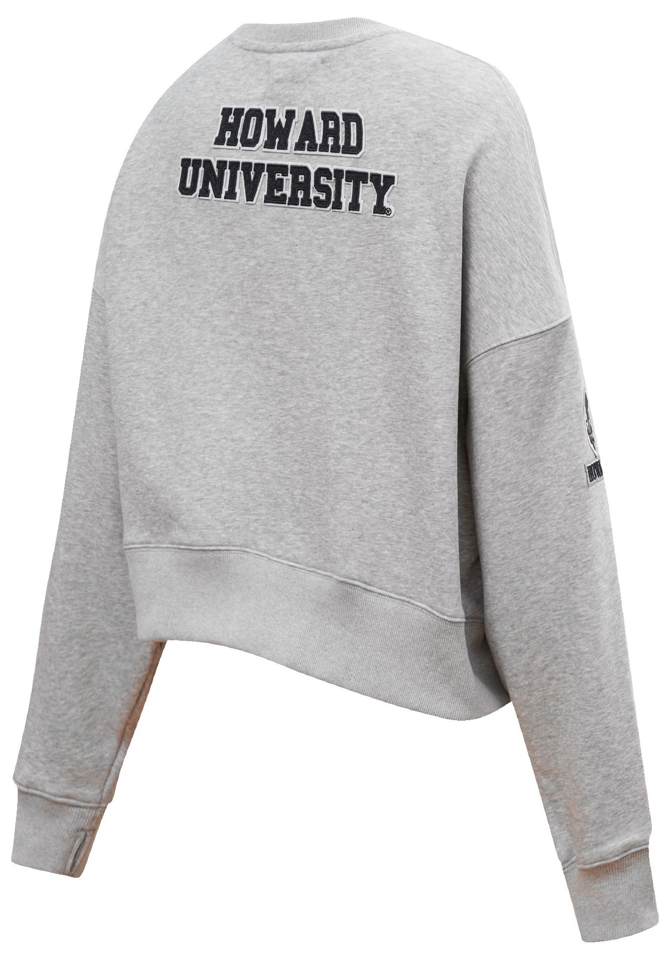 Pro Standard Women's Howard Bison Heather Grey Fleece Crewneck Sweatshirt product image