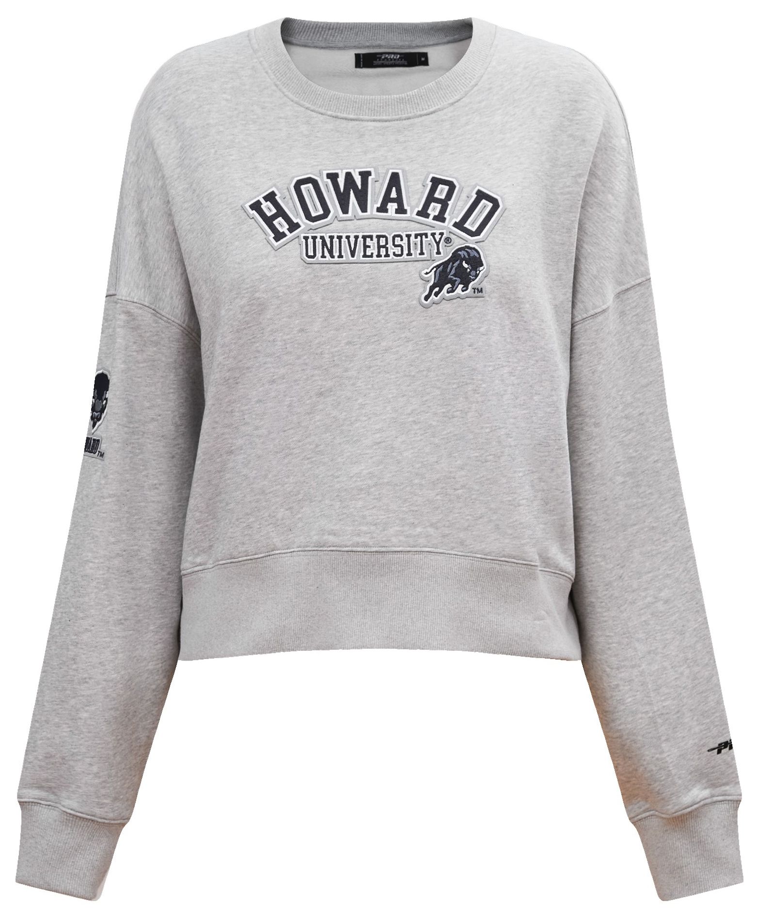 Pro Standard Women's Howard Bison Heather Grey Fleece Crewneck Sweatshirt product image