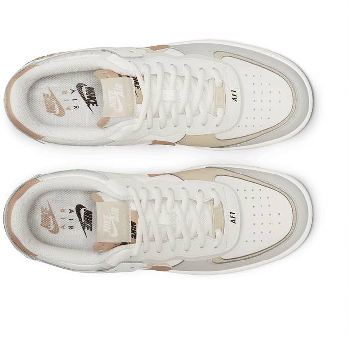 Nike Air Force 1 Shadow Sneaker in White/White/White at Nordstrom, Size 9