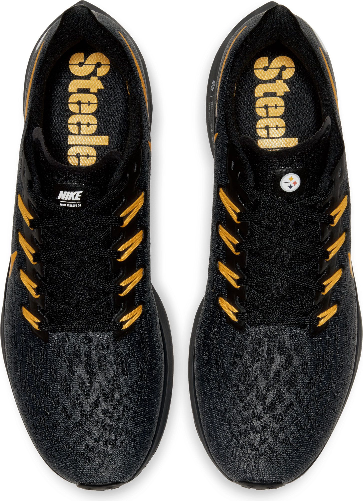 pittsburgh steelers men's nike air zoom pegasus 36