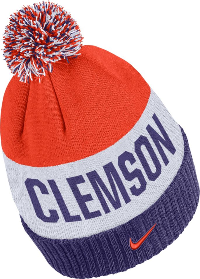 Nike Mens Clemson Tigers Orangewhiteregalia Striped