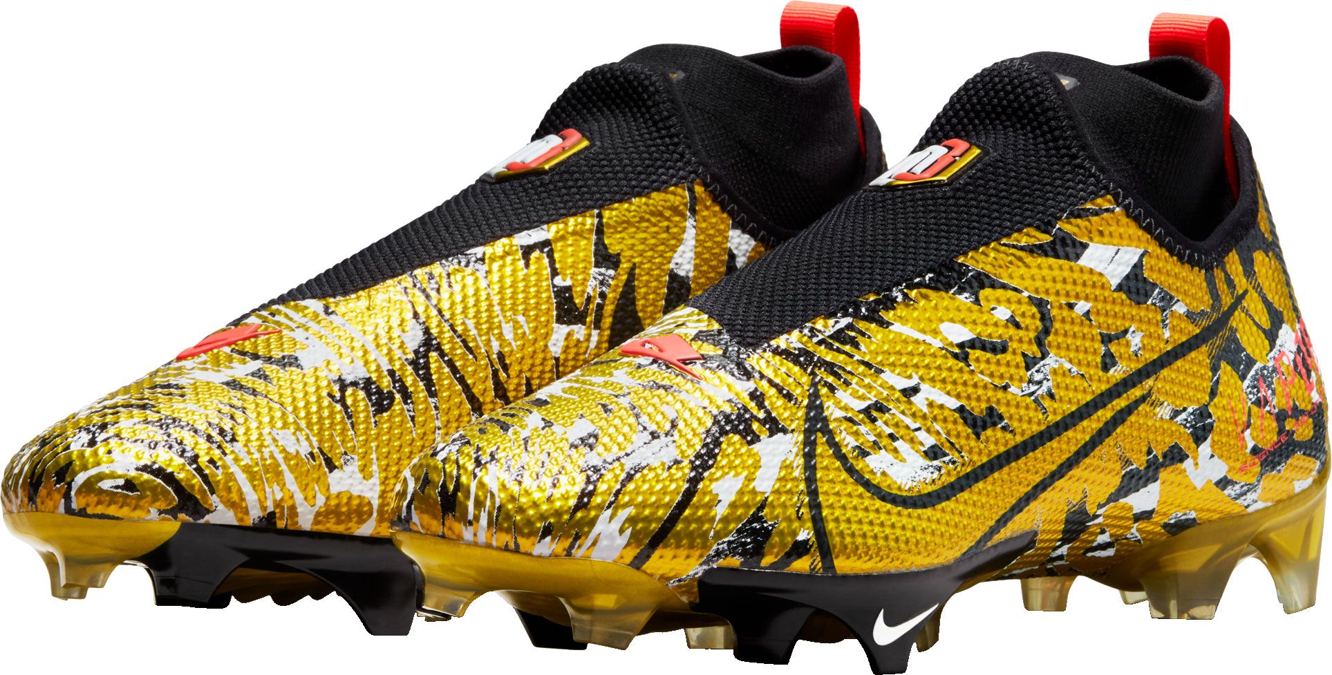 gold obj cleats