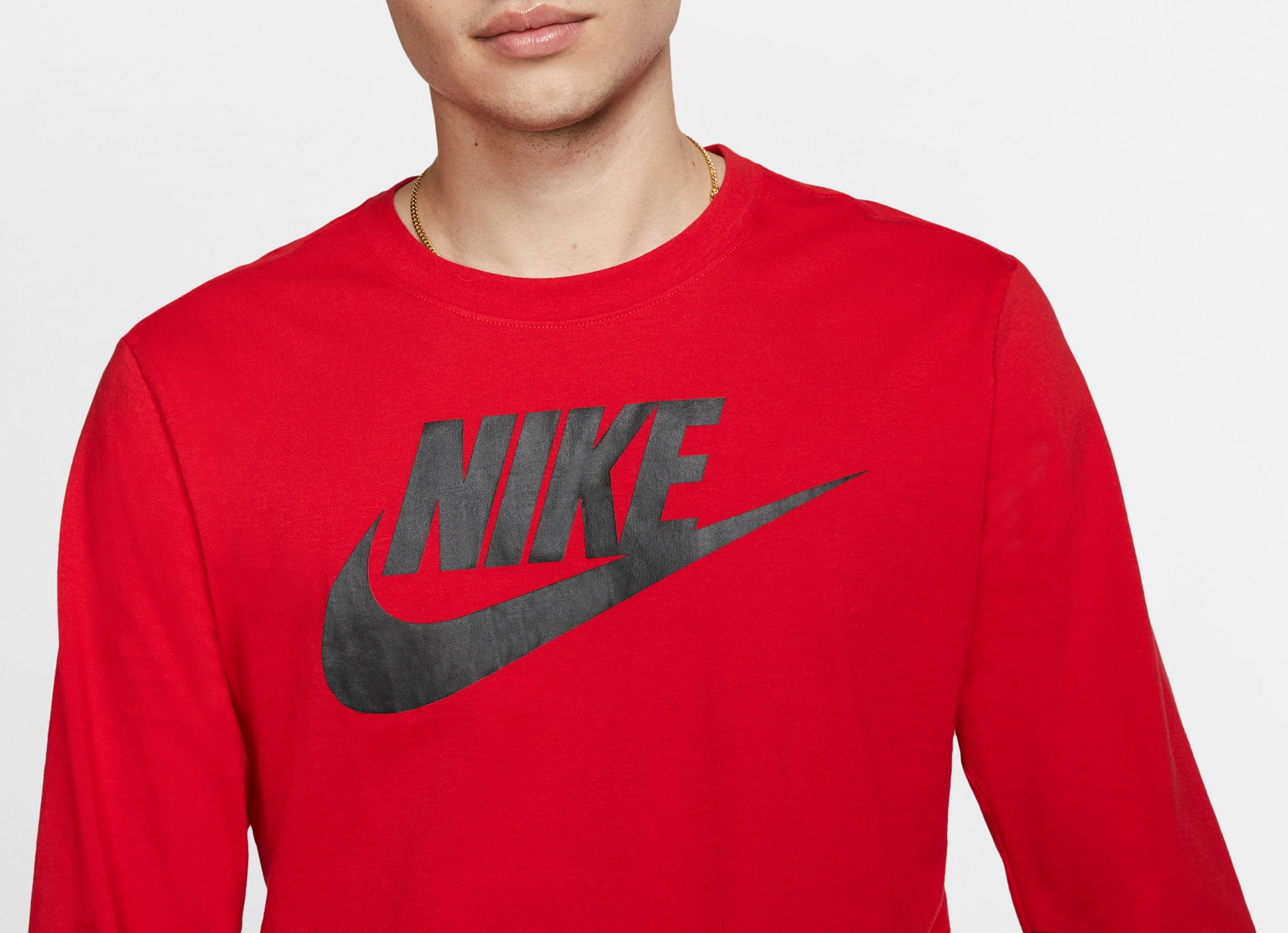 Nike Men's Sportswear Icon Futura Long Sleeve Shirt product image