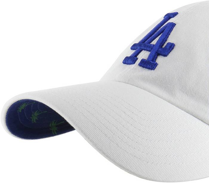 47 Brand Los Angeles Dodgers Clean Up Black Strapback Hat - Black - One Size
