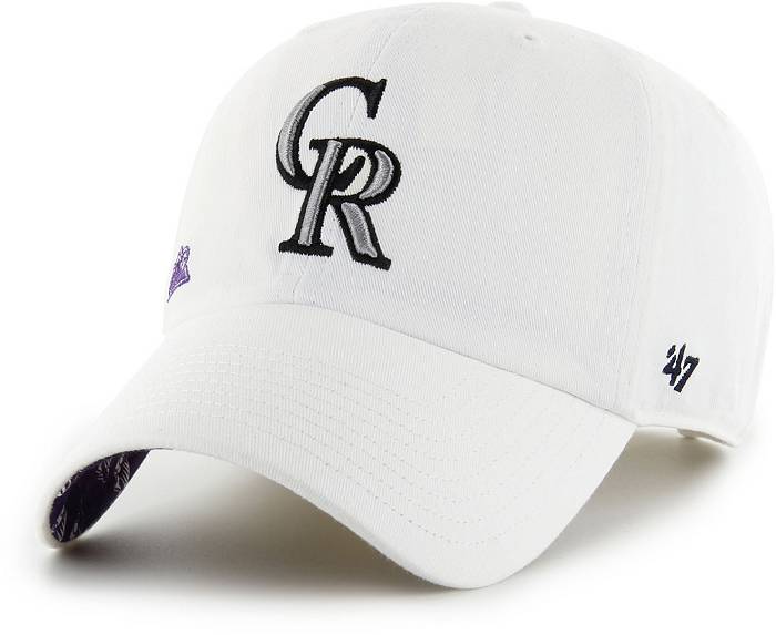 47 Royal Colorado Rockies Clean Up Adjustable Hat
