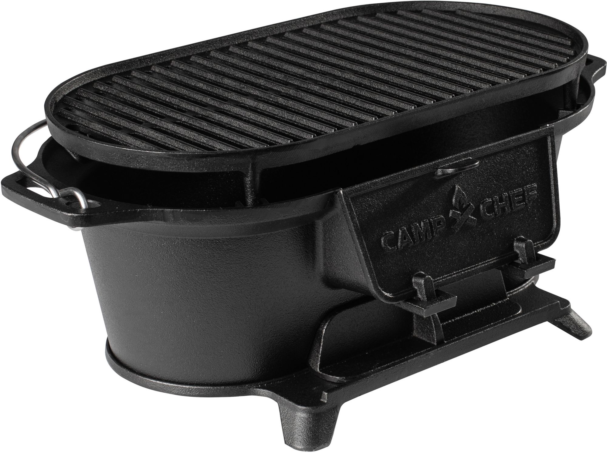 Camp Chef Cast Iron Charcoal Grill