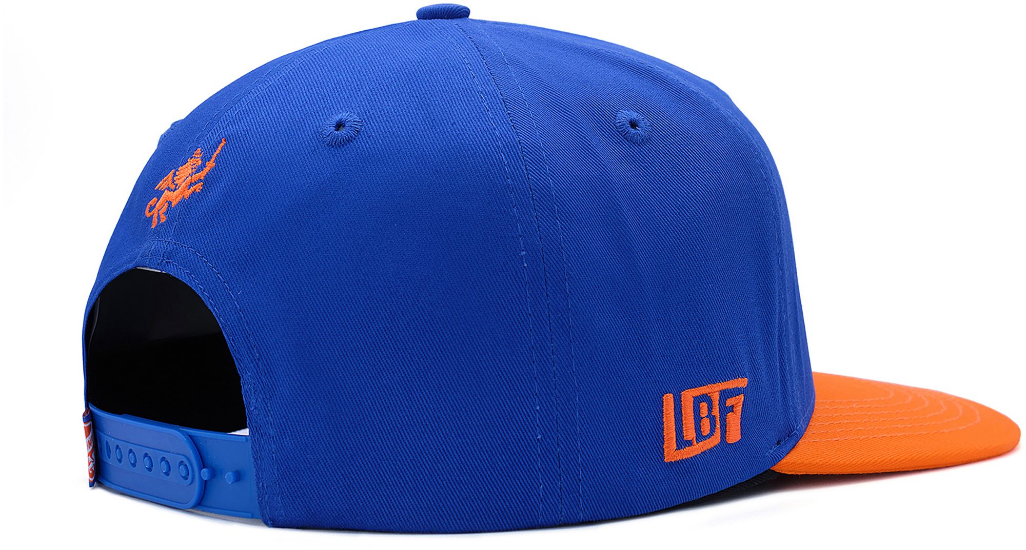 Live Breathe Futbol Adult FC Cincinnati Blue Oversized Snapback Adjustable Hat product image