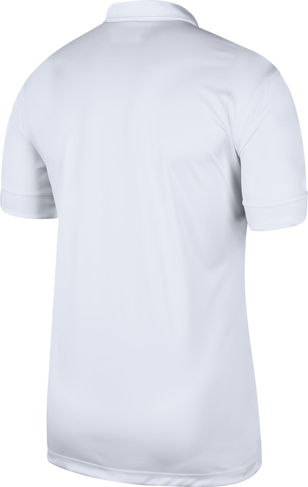 Nike Men's Clemson Tigers White/Orange Striped Polo product image