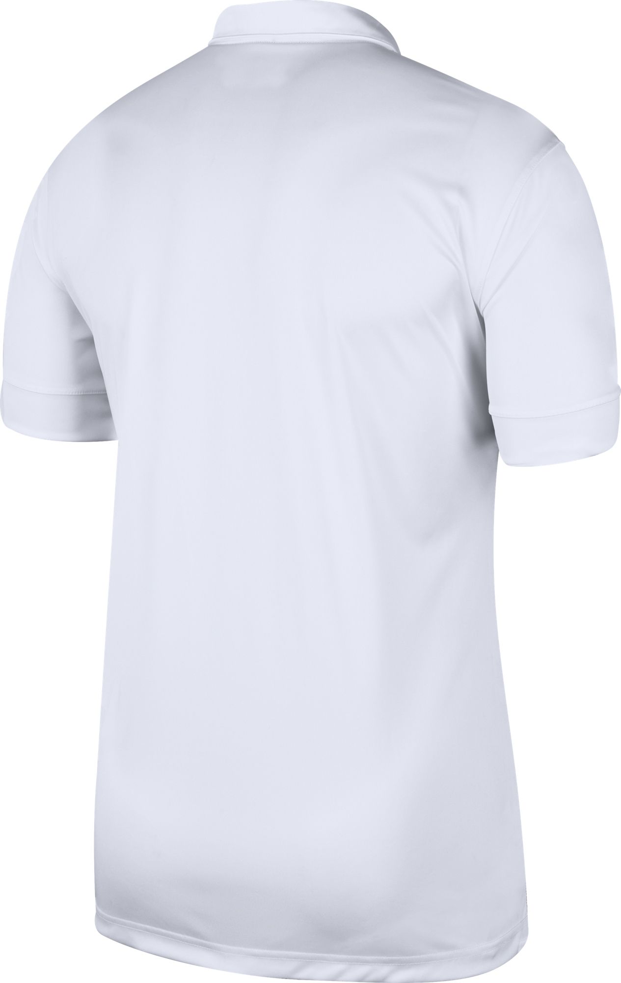 Nike Men's Ole Miss Rebels White/Blue Striped Polo product image