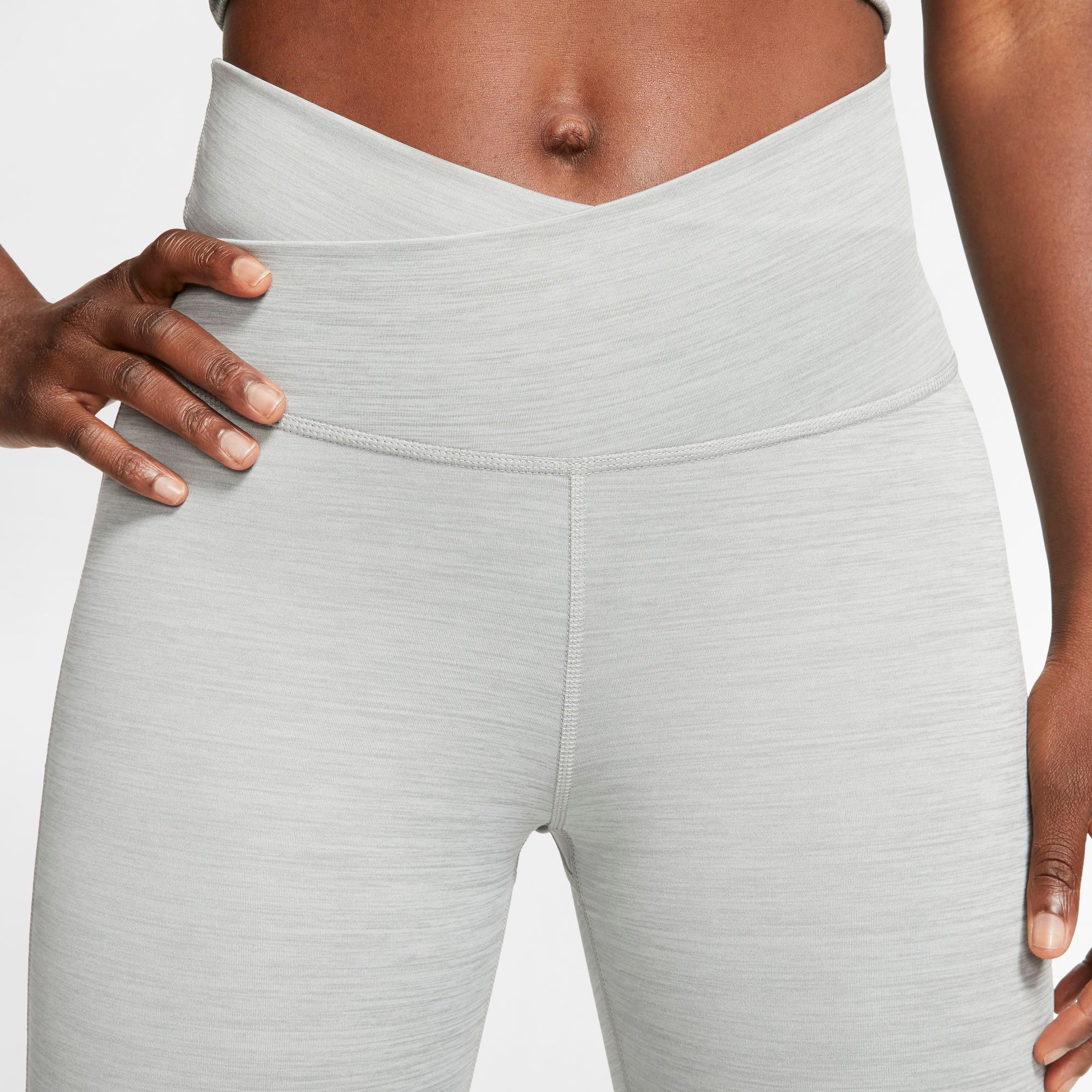 nike yoga wrap cropped leggings