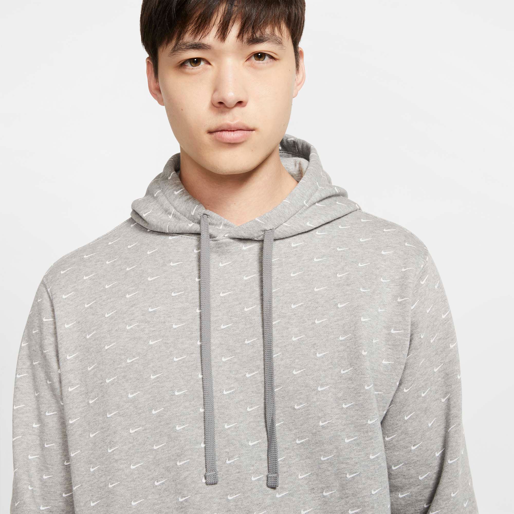 nike hoodie all over swoosh