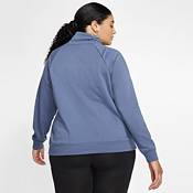 3 women's nike sportswear essential quarter-zip fleece top