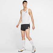 $80 NEW Mens Nike Aeroswift Running Racing Shorts Orange 2 AQ5257