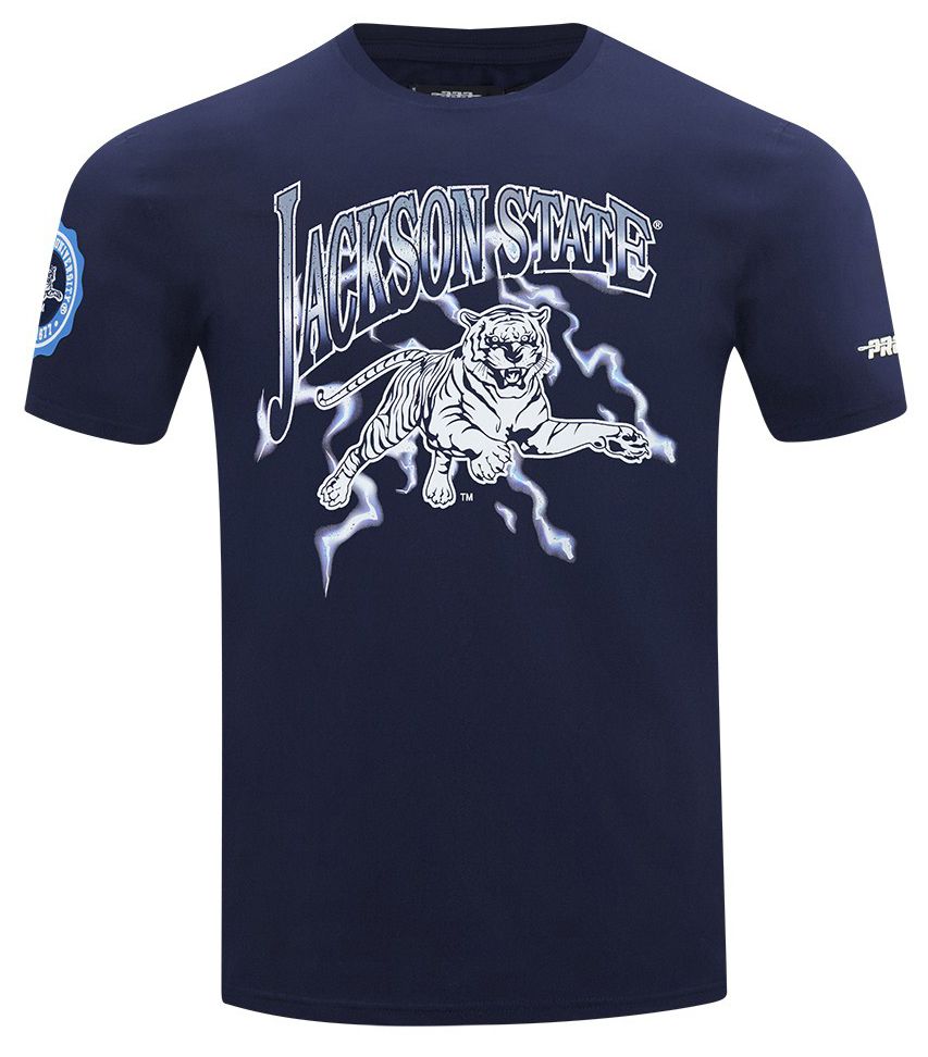 Pro Standard Men's Jackson State Tigers Navy Headliner T-Shirt product image