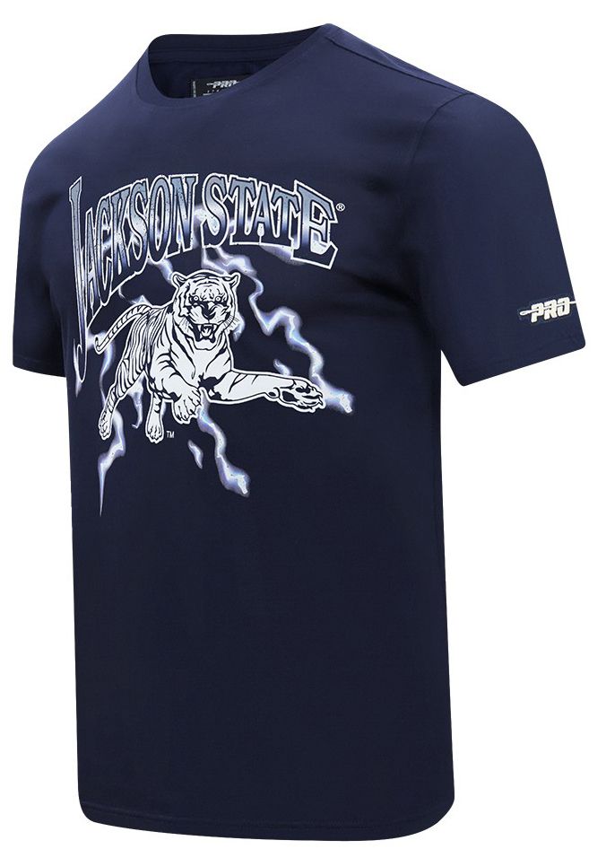 Pro Standard Men's Jackson State Tigers Navy Headliner T-Shirt product image