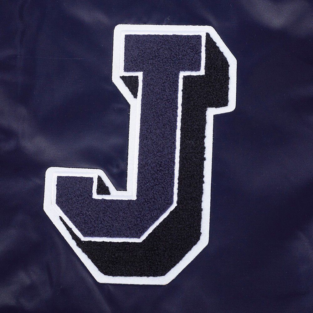 Pro Standard Men's Jackson State Tigers Navy Classic Satin Jacket product image
