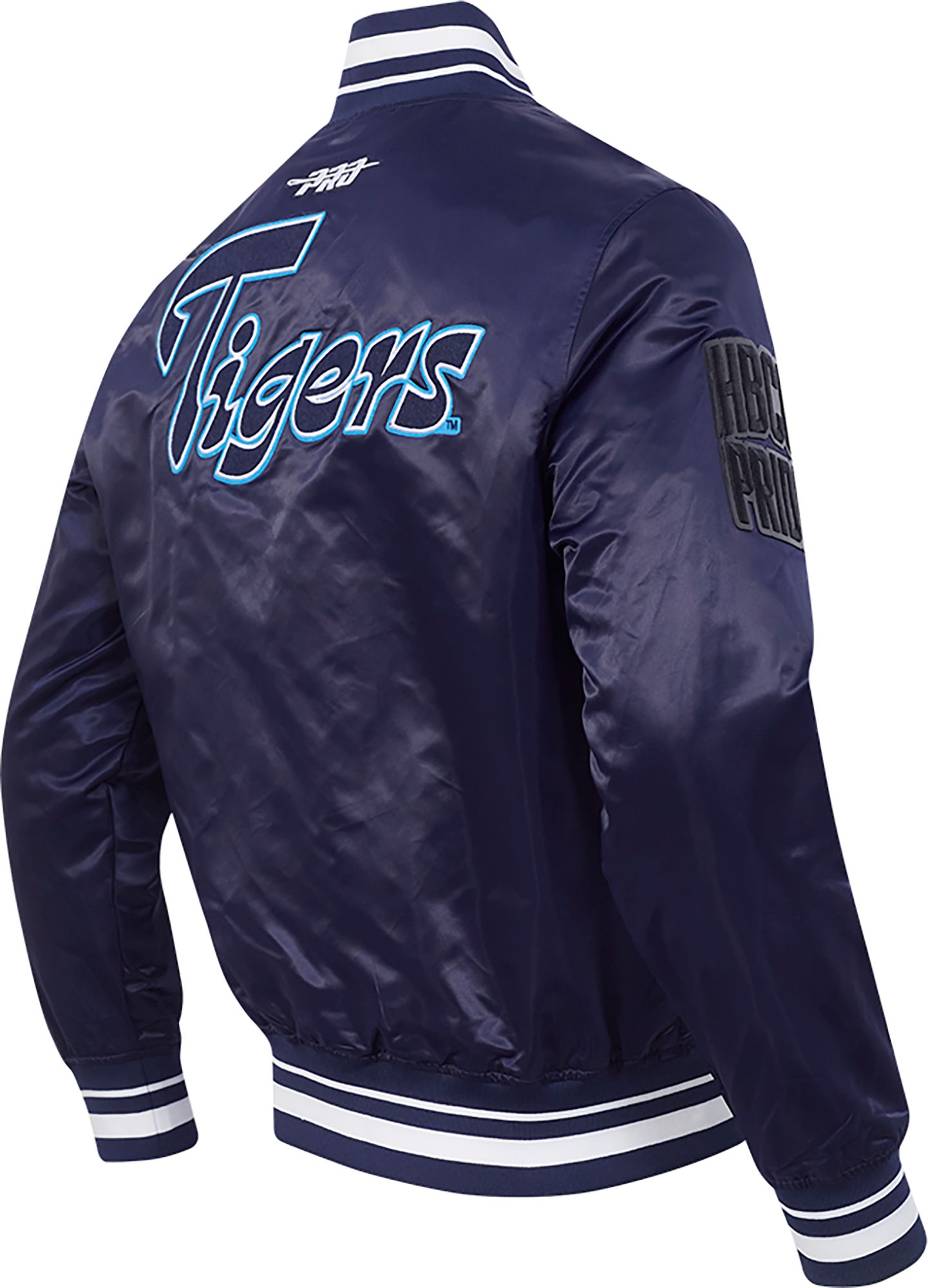 Pro Standard Men's Jackson State Tigers Navy Homecoming Jacket product image