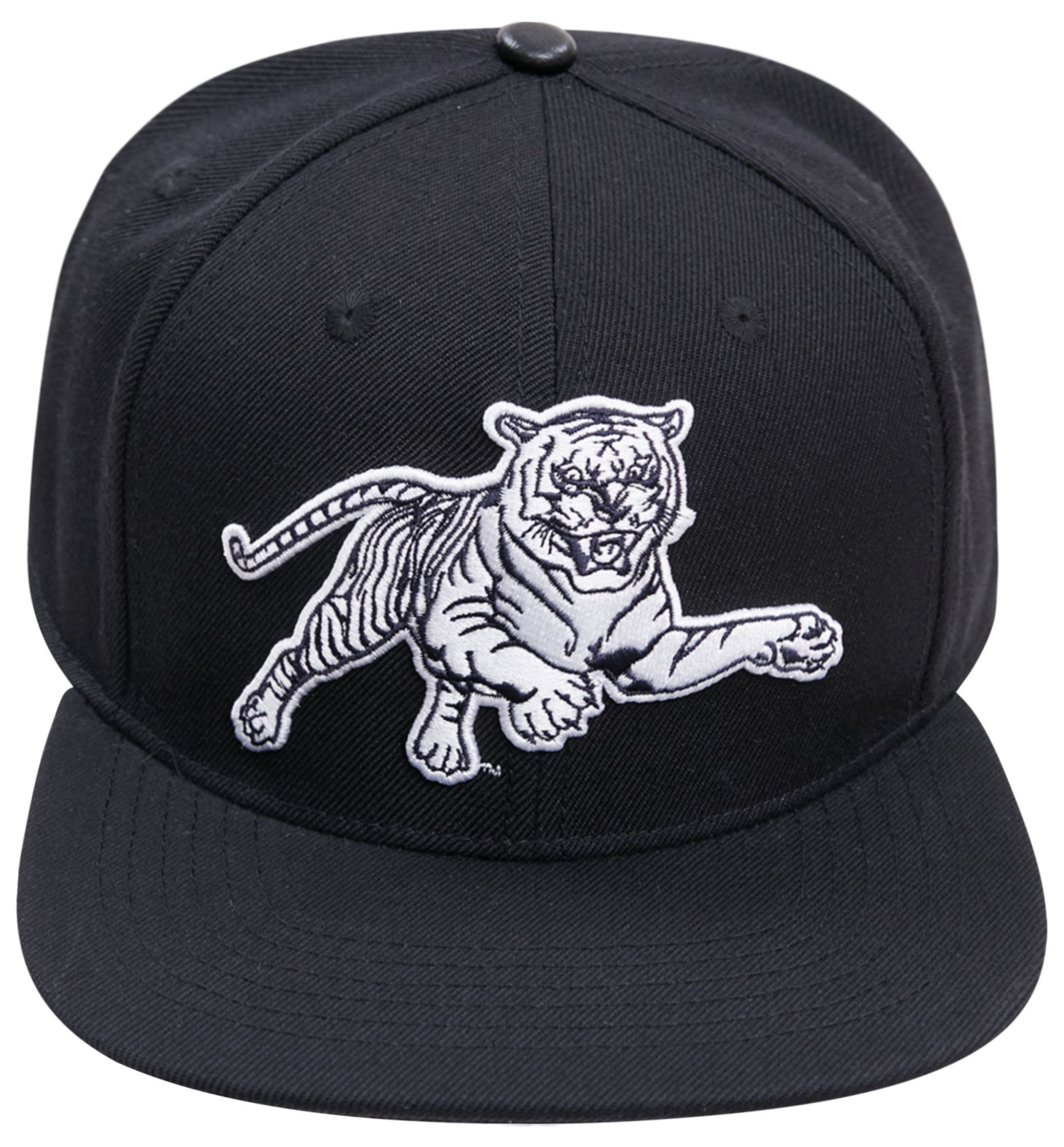 Pro Standard Adult Jackson State Tigers Black Classic Flat-Brim Snapback Adjustable Hat product image