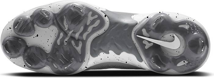Grinch Nike Alpha Huarache Elite 3 Low Cleats 9 / Metal