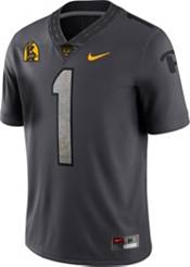 Nike Men's Pitt Panthers #1 Steel Grey Alternate Dri-FIT Limited Football Jersey product image
