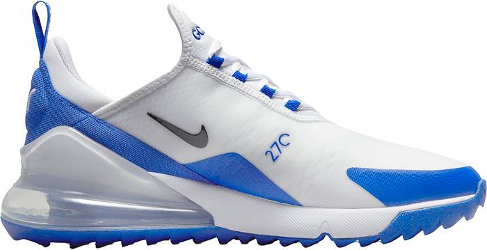 Nike Men's Air Max 270 G Golf Shoes, Size 10, White/Racer Blue