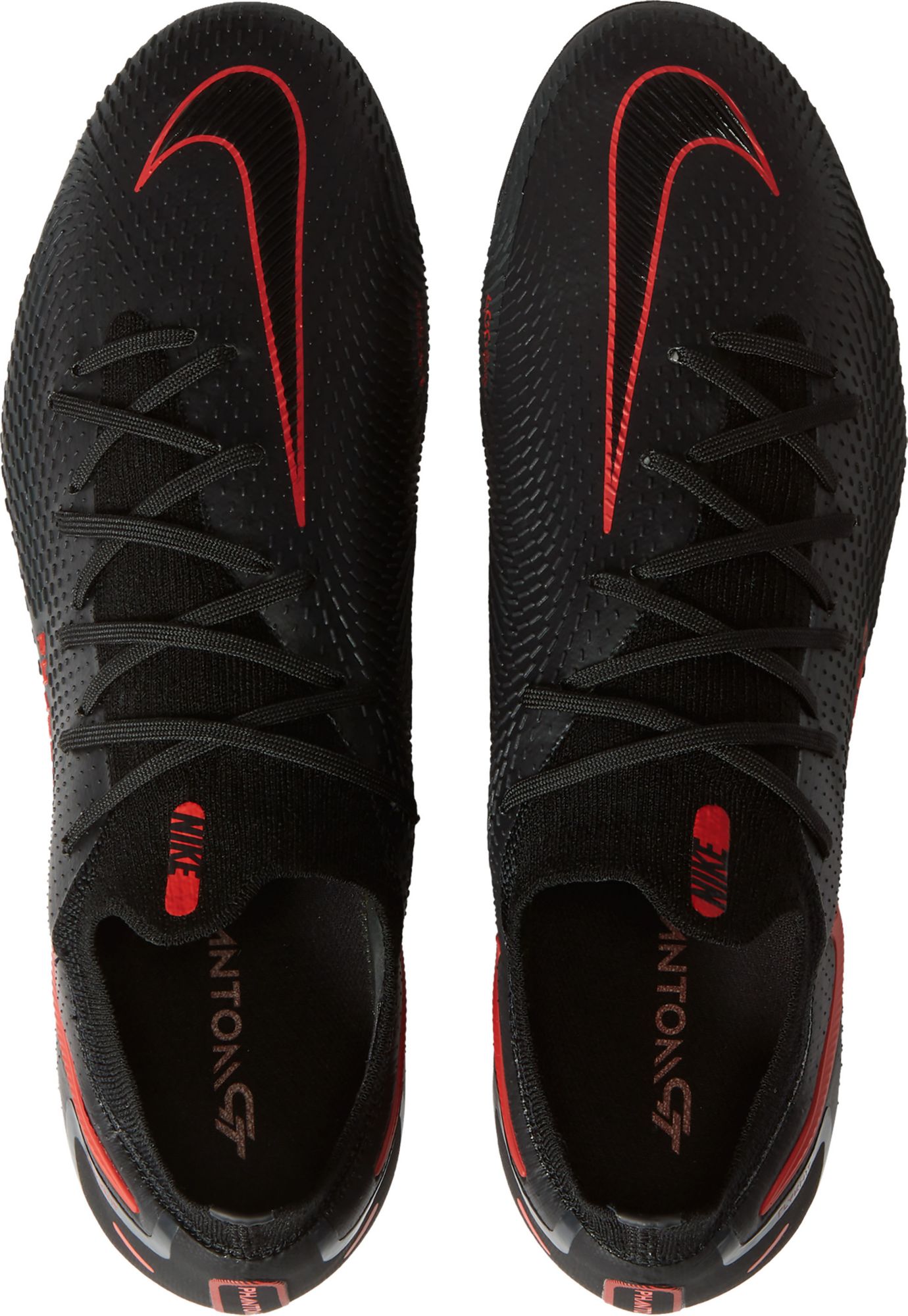 nike phantom black and red