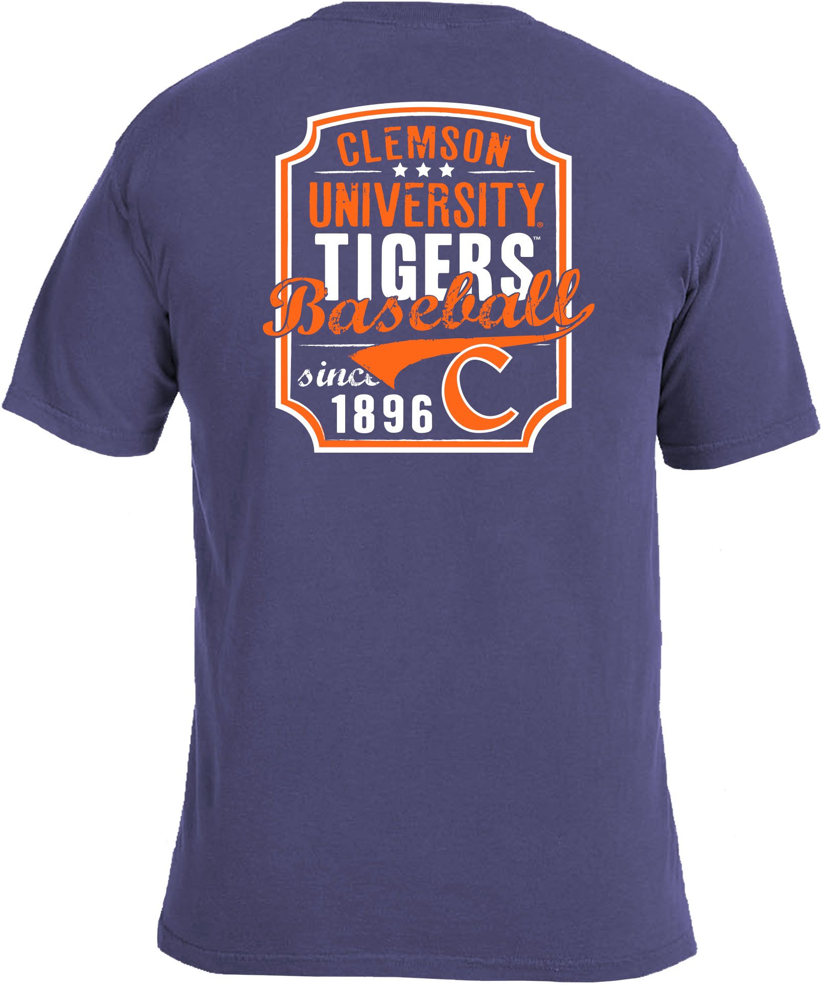 Image One Men's Clemson Tigers Regalia Pocket T-Shirt product image
