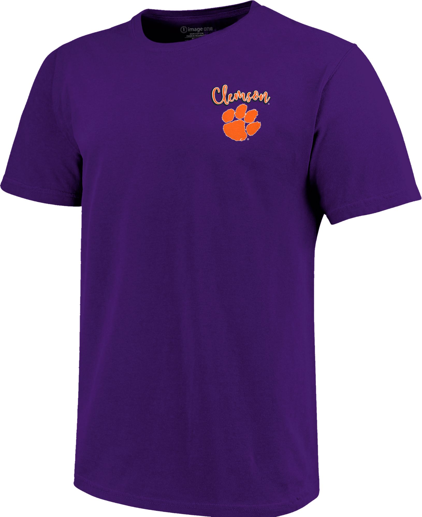 Image One Women's Clemson Tigers Regalia Gameday Bow T-Shirt product image