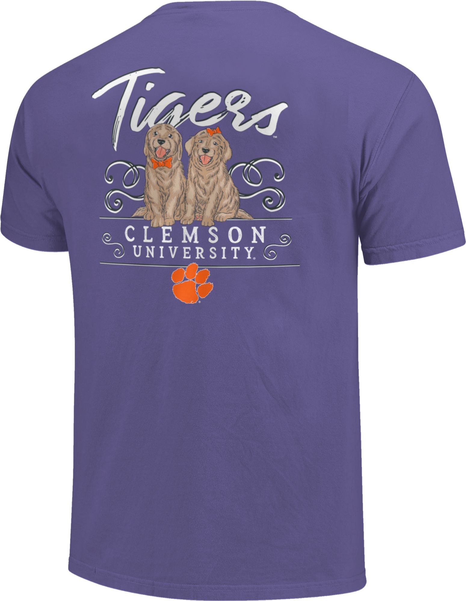 Image One Women's Clemson Tigers Regalia Double Trouble T-Shirt product image