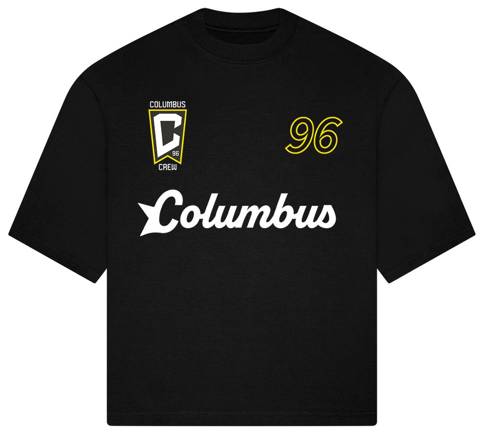 Live Breathe Futbol Adult Columbus Crew Black 2026 Sponsor Home T-Shirt product image
