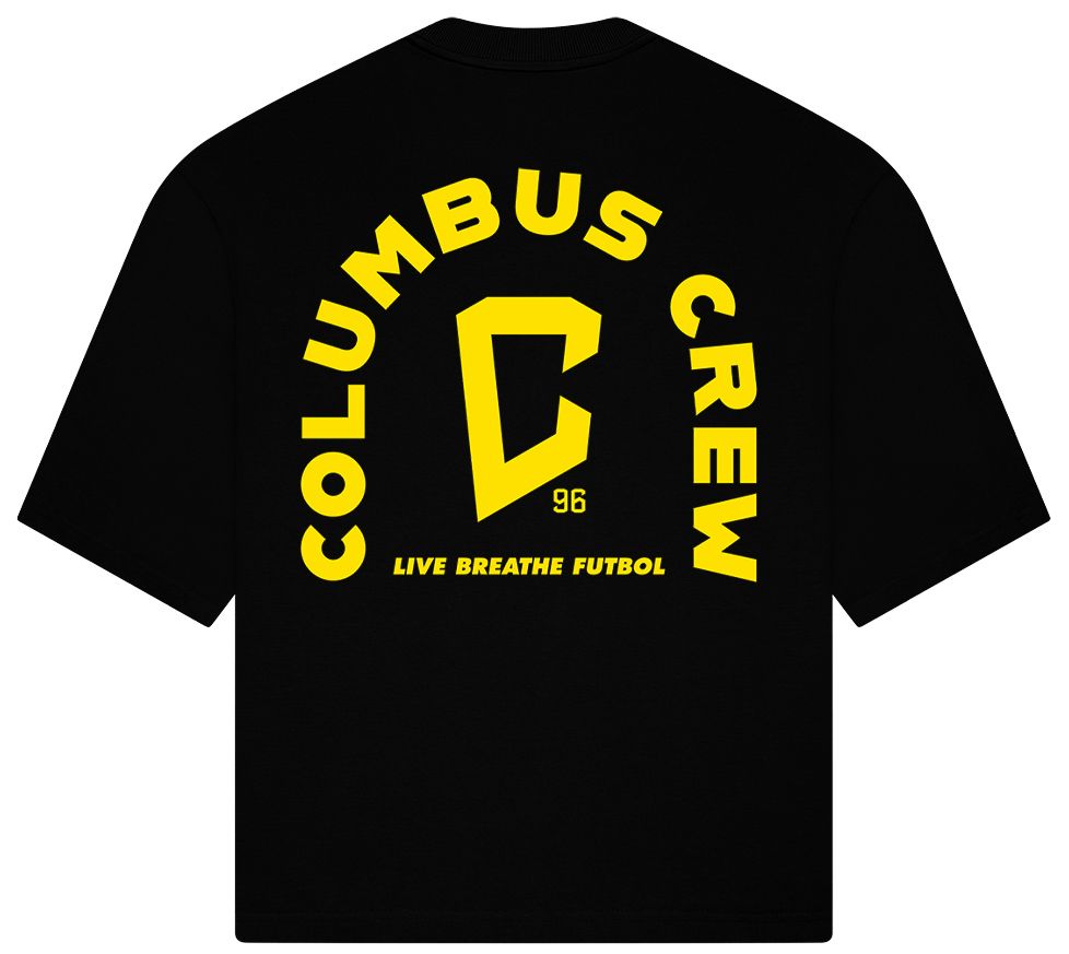 Live Breathe Futbol Adult Columbus Crew Black 2026 Tunnel Home T-Shirt product image