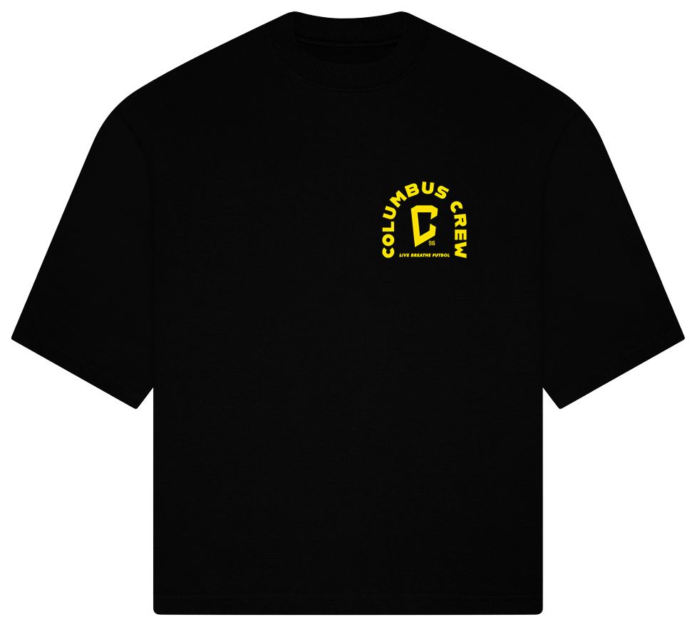Live Breathe Futbol Adult Columbus Crew Black 2026 Tunnel Home T-Shirt product image