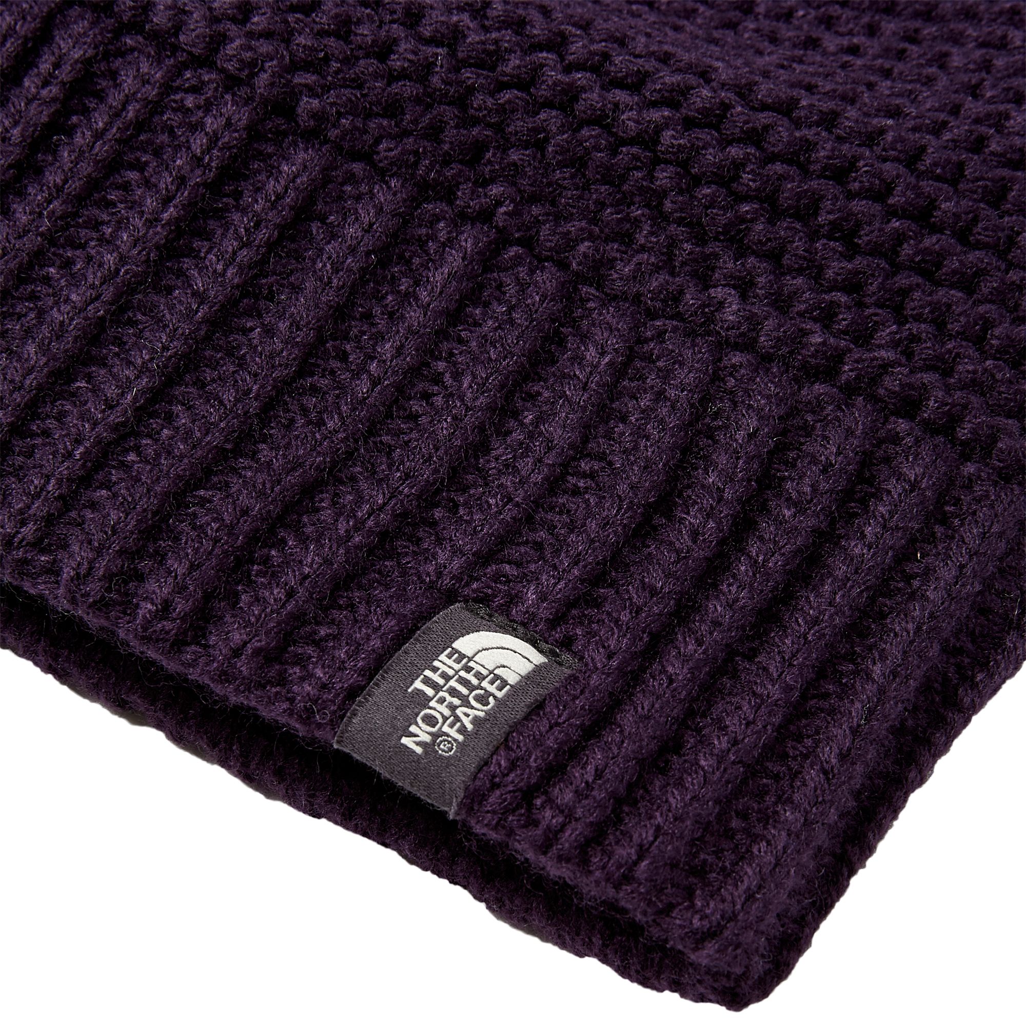 north face purrl stitch beanie