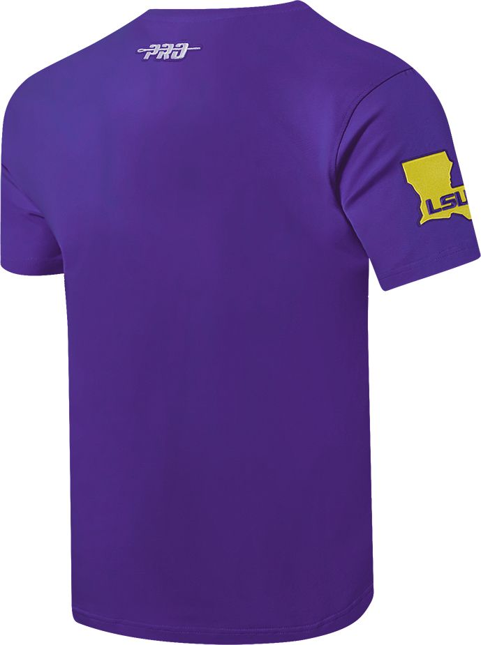 Pro Standard Men's LSU Tigers Purple Wordmark T-Shirt product image