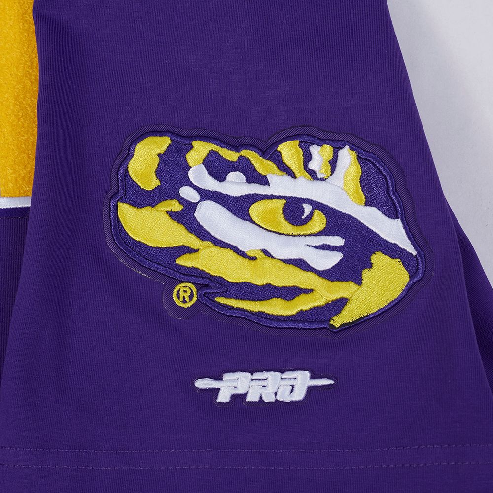 Pro Standard Men's LSU Tigers Purple Wordmark T-Shirt product image