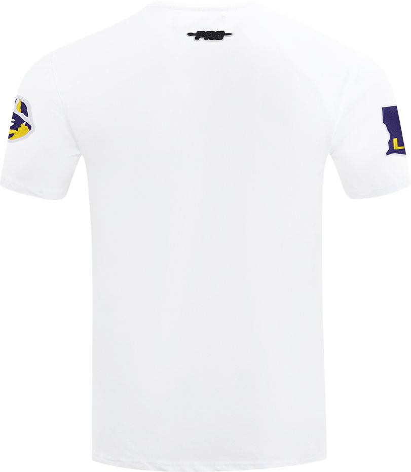 Pro Standard Men's LSU Tigers White Wordmark T-Shirt product image