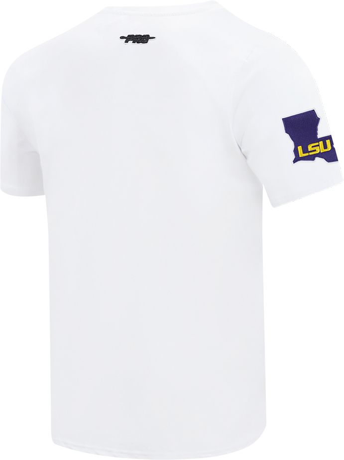 Pro Standard Men's LSU Tigers White Wordmark T-Shirt product image