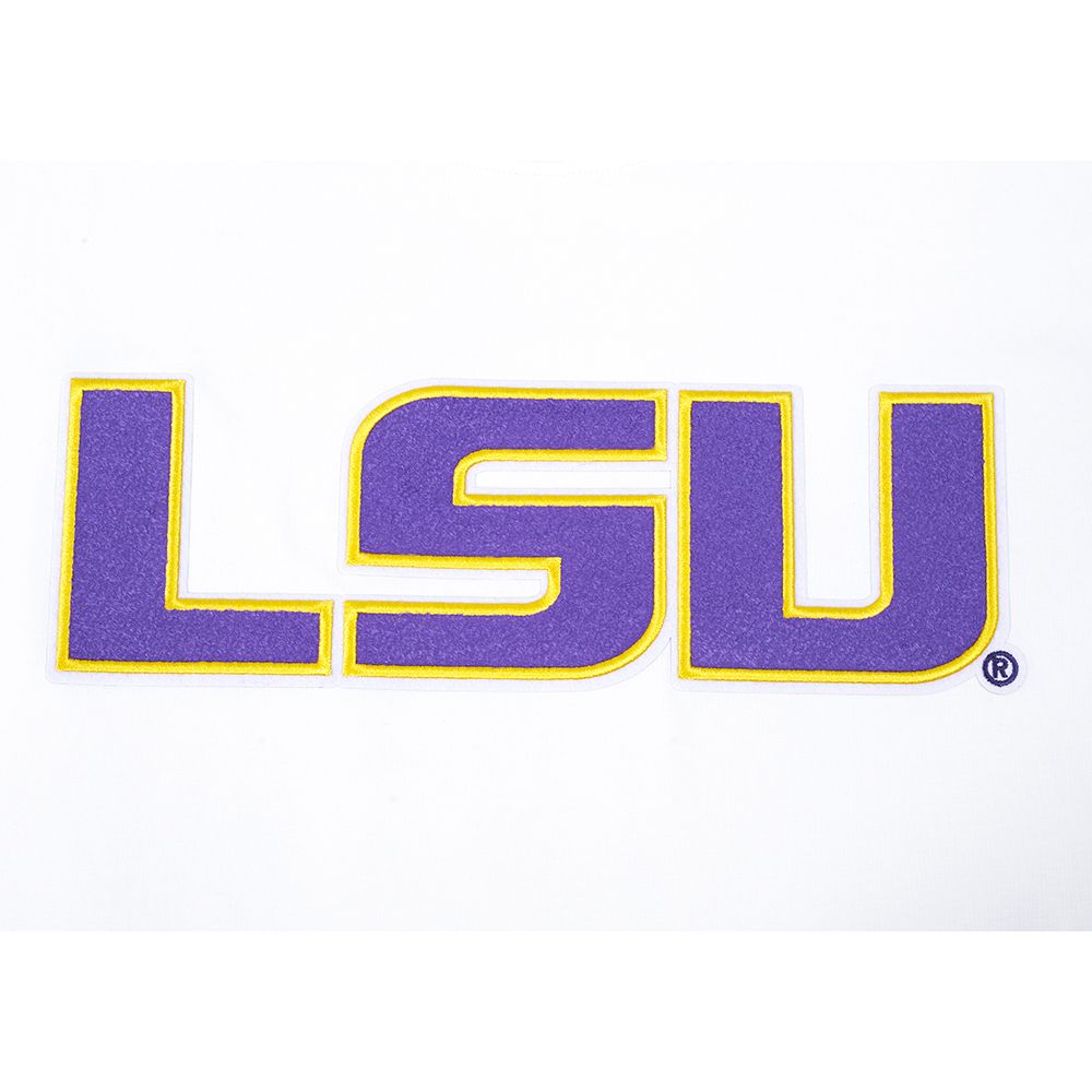Pro Standard Men's LSU Tigers White Wordmark T-Shirt product image