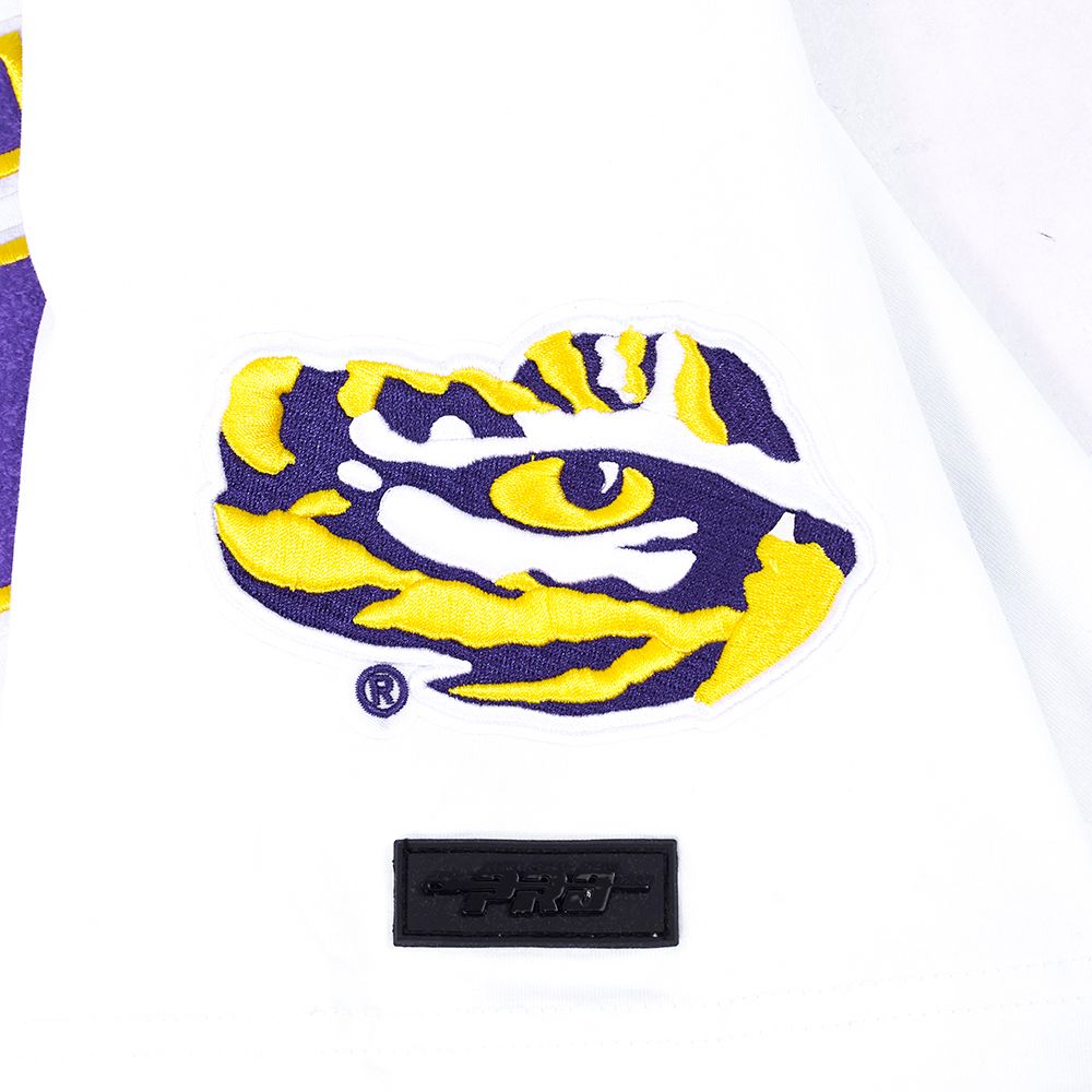 Pro Standard Men's LSU Tigers White Wordmark T-Shirt product image