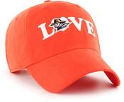 ‘47 Women's UTEP Miners Blaze Orange Love Script Clean Up Adjustable Hat product image