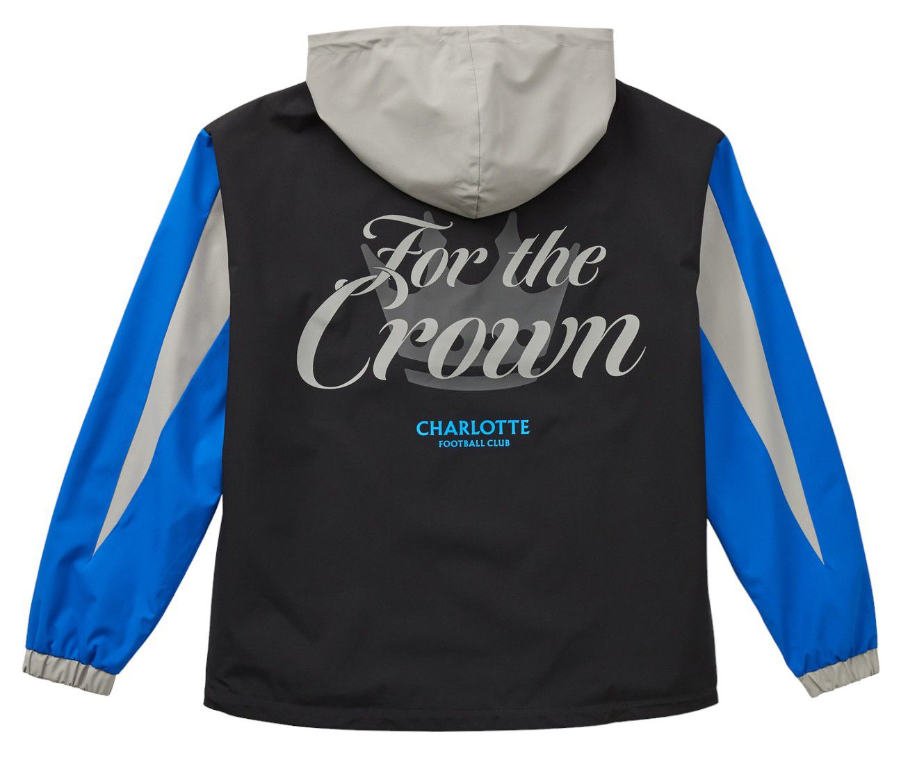 Live Breathe Futbol Men's Charlotte FC 2-Hit Multicolor Anorak Jacket product image