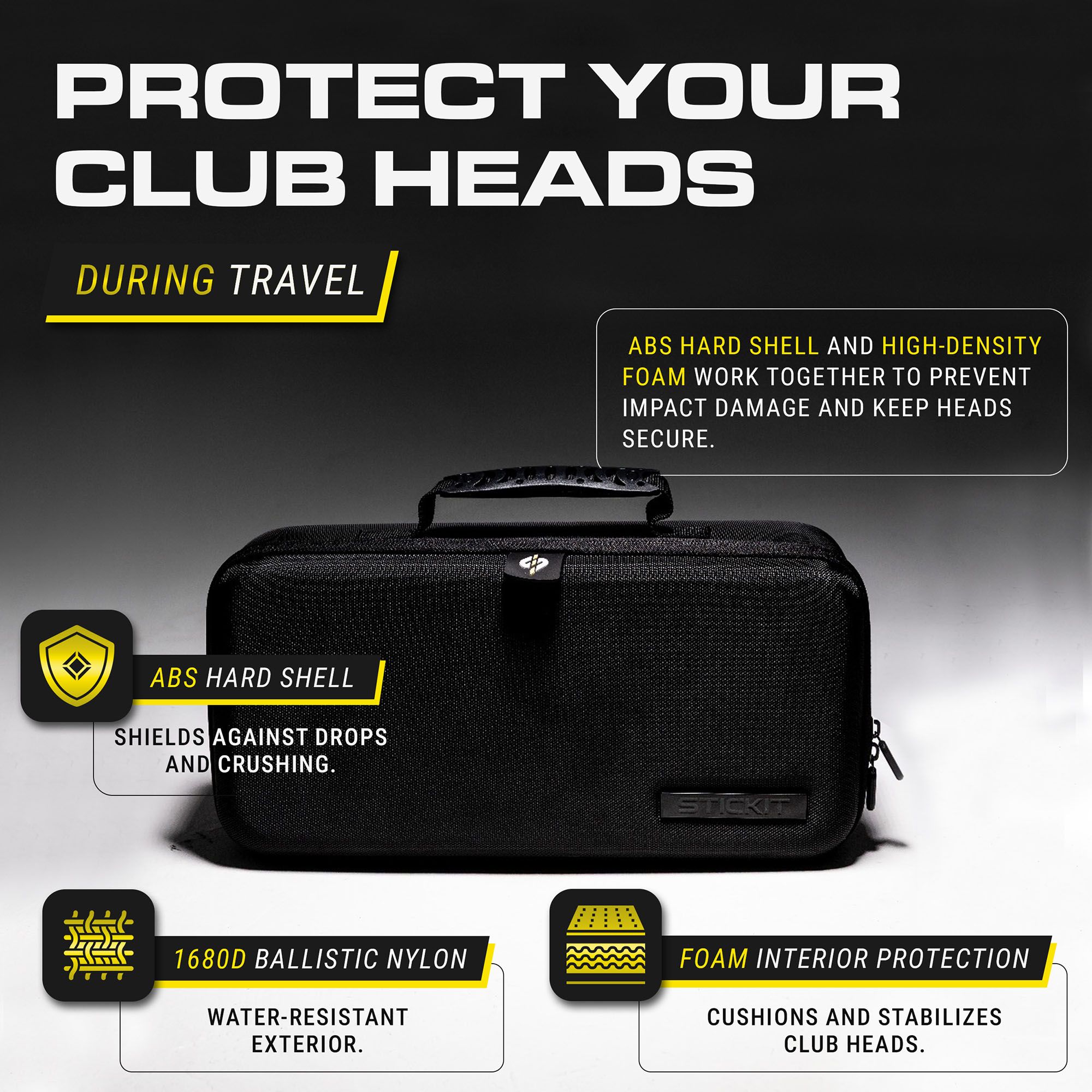 StickIt Club Traveler Golf Travel Cover product image