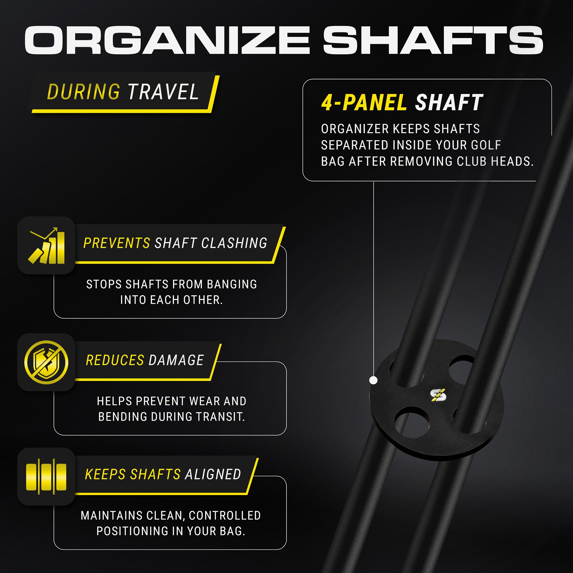 StickIt Club Traveler Golf Travel Cover product image