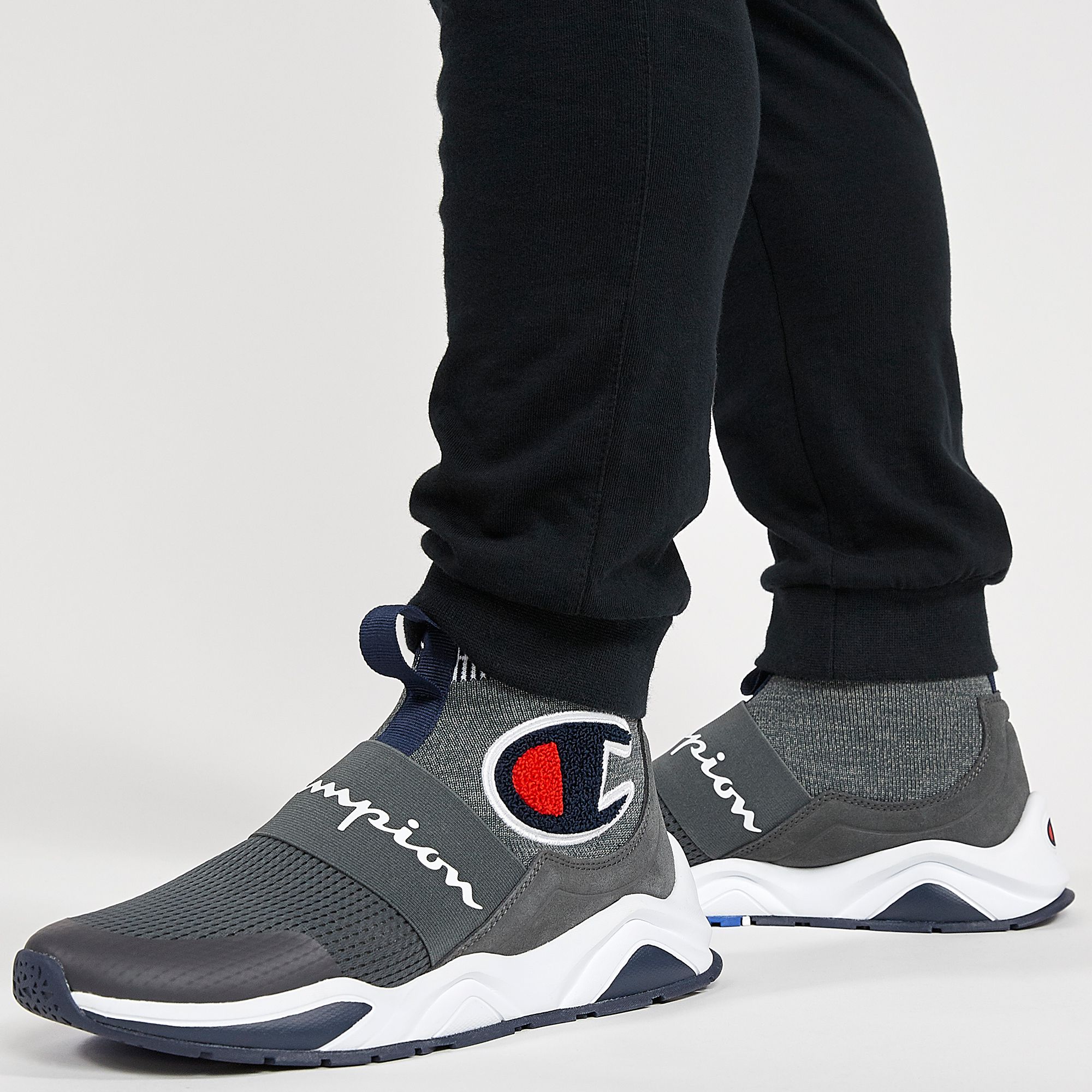 champion rally pro shoes on feet