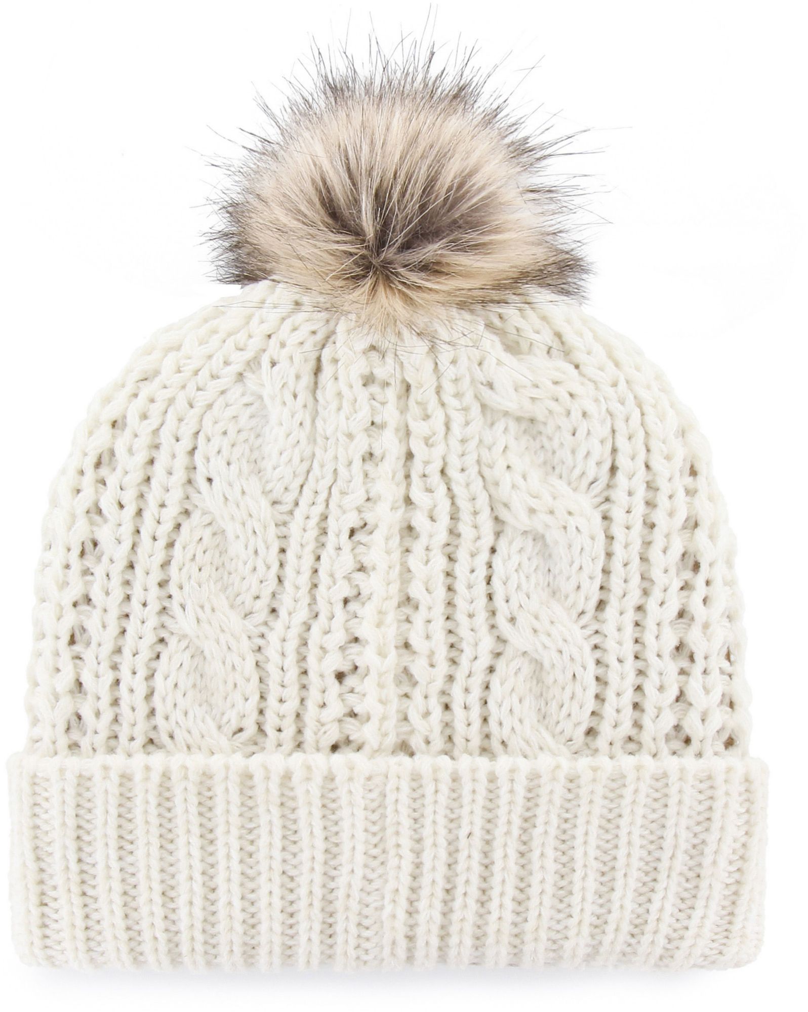‘47 Women's Pitt Panthers White Meeko Knit Beanie product image