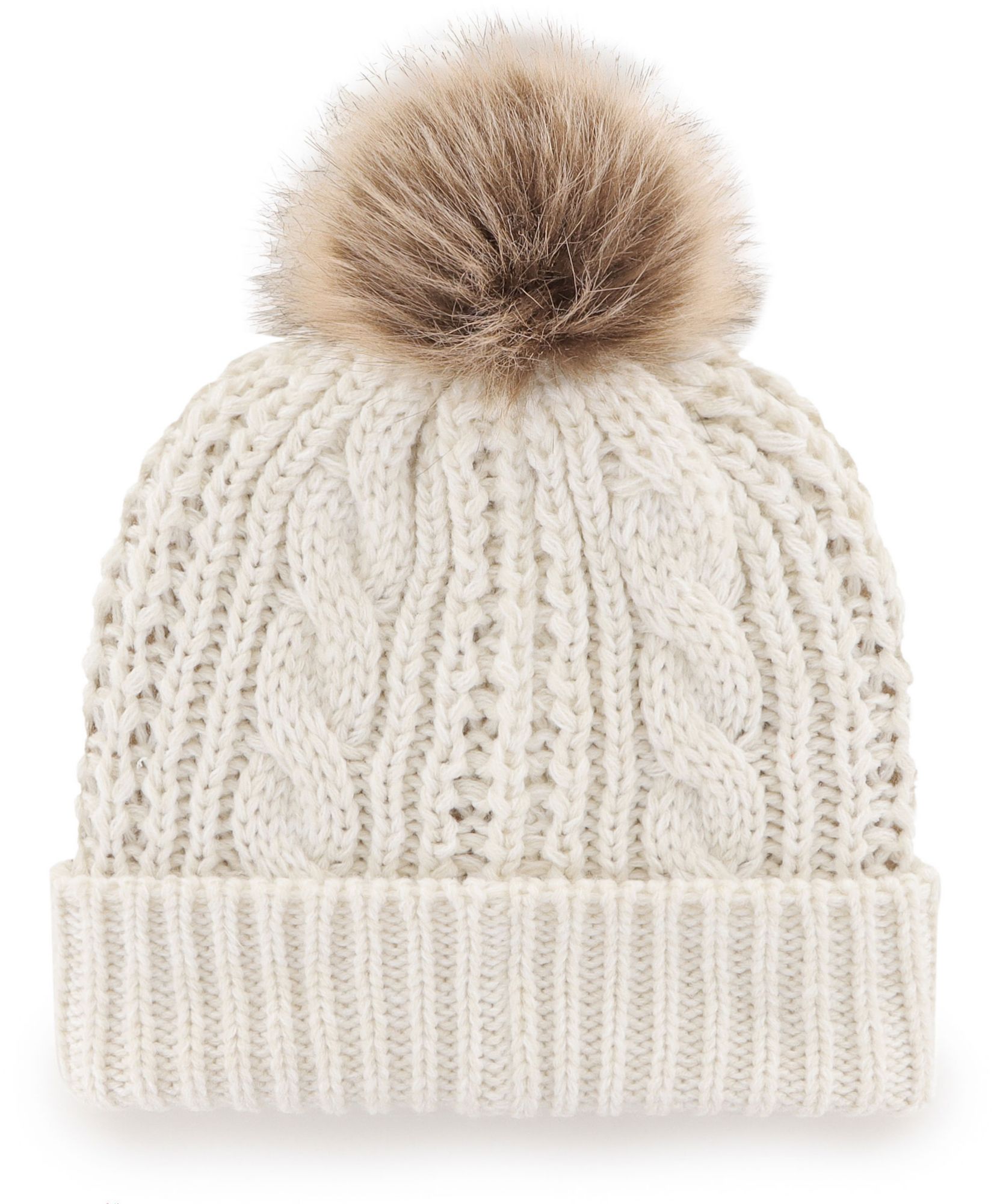 ‘47 Women's Texas Longhorns White Meeko Knit Beanie product image